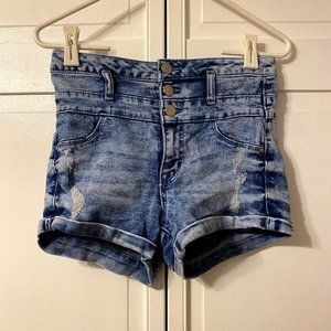 High Waisted Refuge Shorts